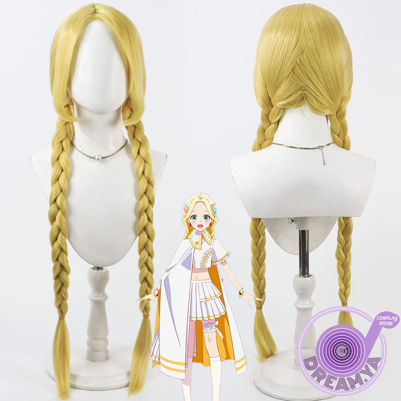 Synthetic Wigs - Choco Mitsumata-Peluca de Cosplay de brujas