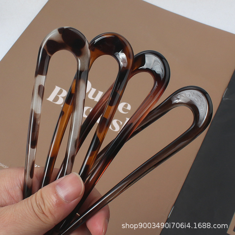 Hair Bundles - Pasador de pelo con estampado de
