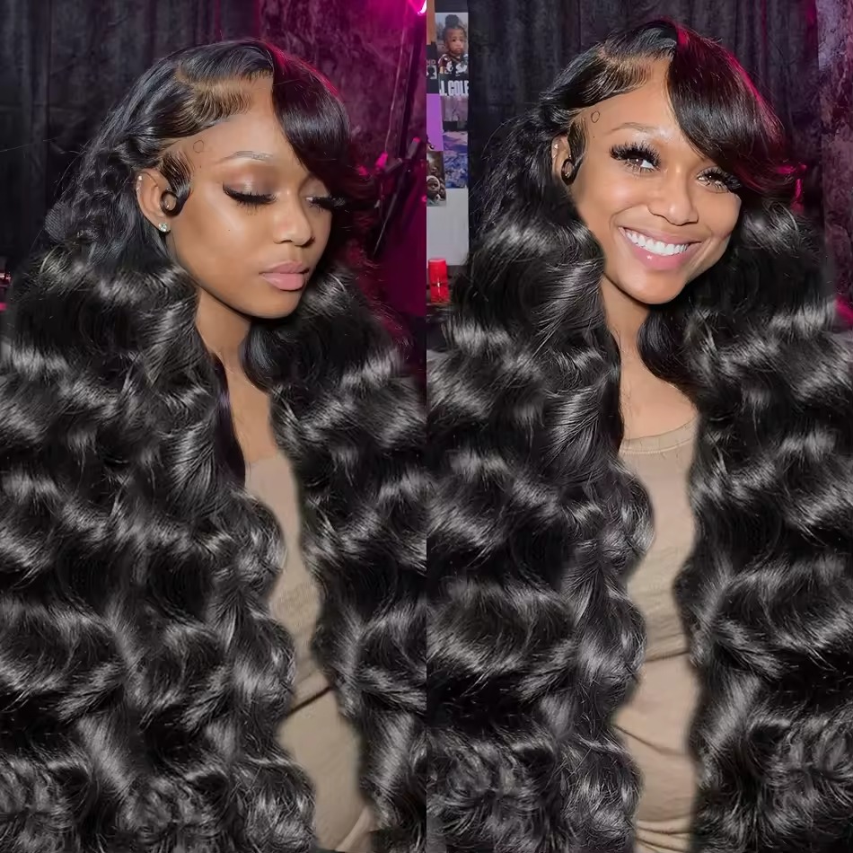 Lace Front Wigs - 40 pulgadas onda del cuerpo 13x4