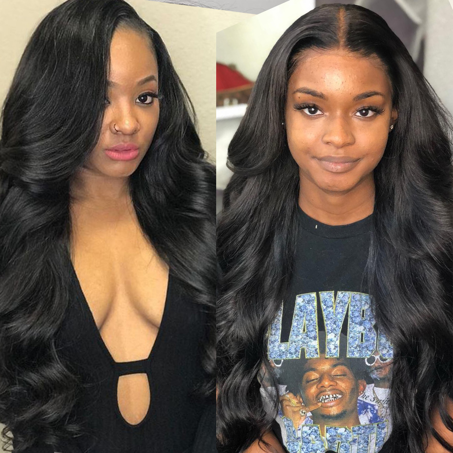 Lace Front Wigs - Peluca de Cabello Humano con Frente