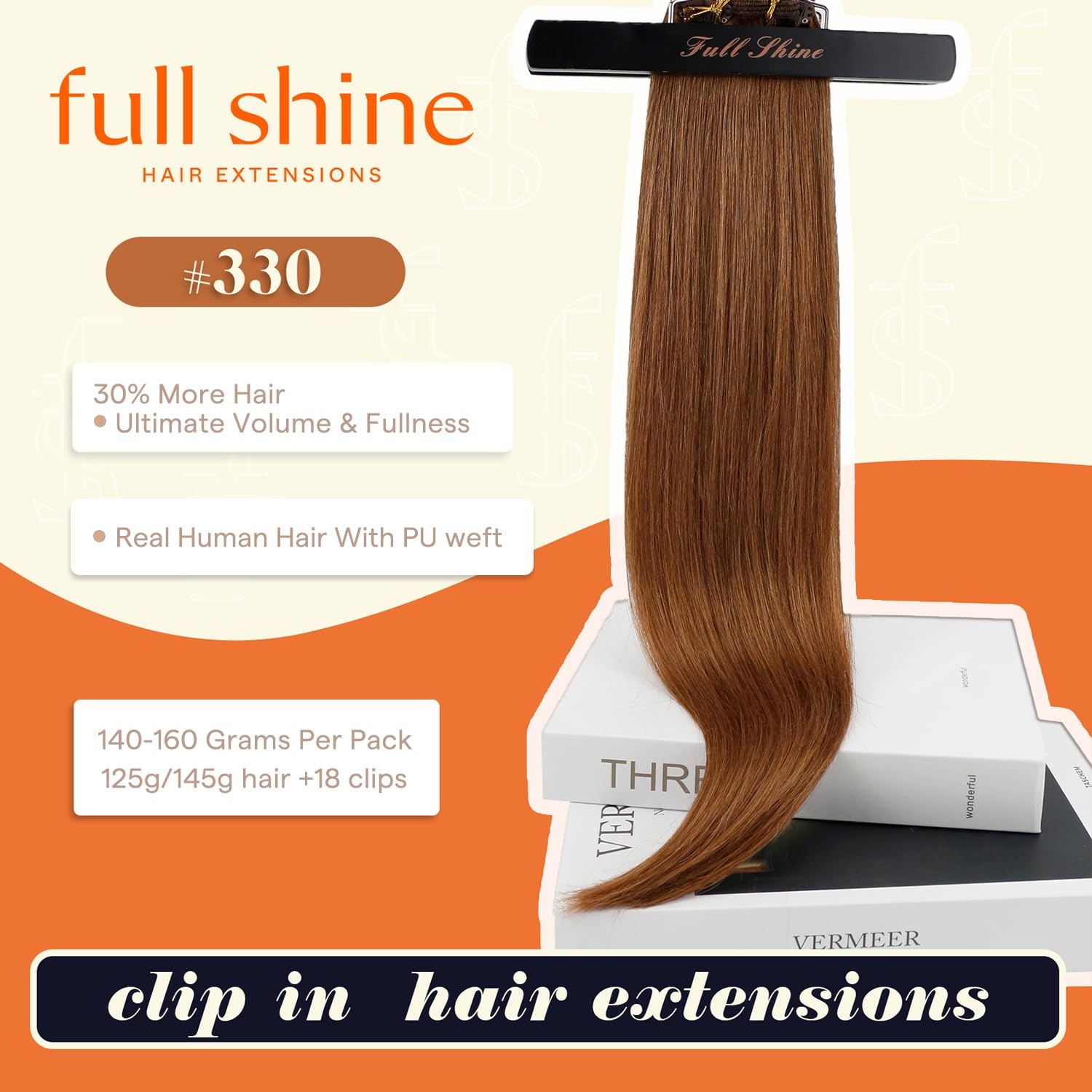 Extensiones de Cabello Humano  - Seamless Clip In Hair Extensions Human Hair reseña y precio