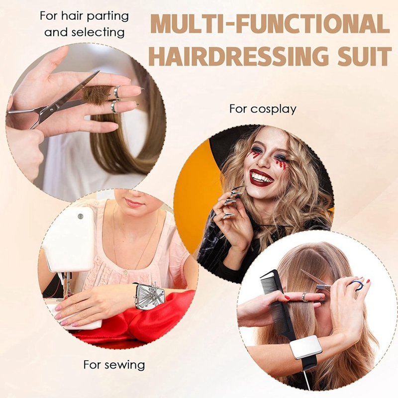 8 Piezas Anillos Separadores d - Hair Clips reseña y precio