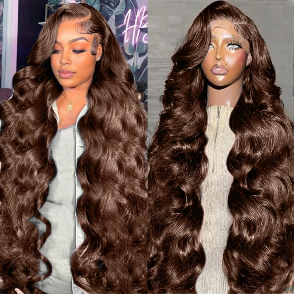 Chocolate # Peluca de Cabello  - Hd Lace Frontal Wig Human Hair Pre Plucked reseña y precio