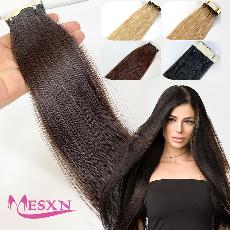 Mini cinta recta en extensione - Invisible Tape In Extensions Real Hair reseña y precio
