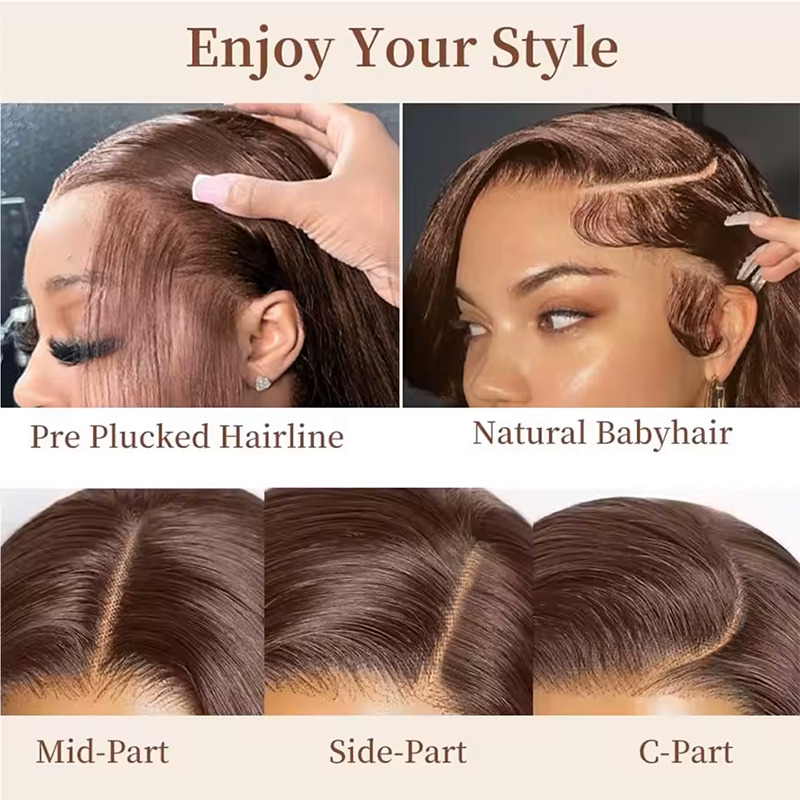 Peluca de Cabello Humano Liso  - Lace Front Wigs reseña y precio