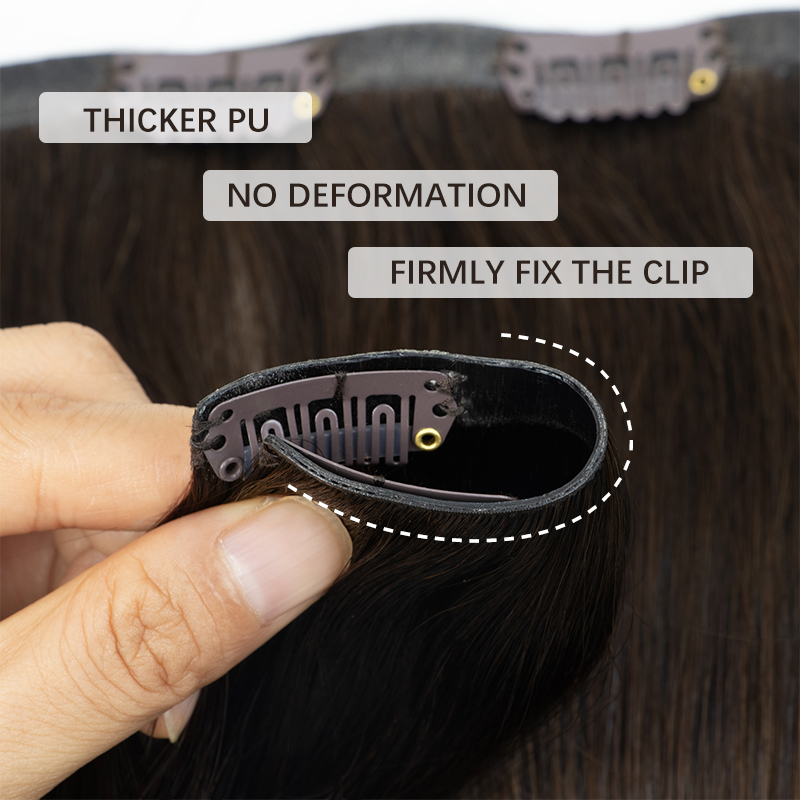 Clip de PU grueso Invisible en - Invisible Tape In Extensions Real Hair reseña y precio